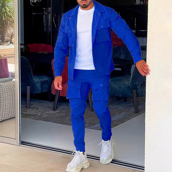 Herren Cargo-Set mit praktischen Taschen und modernem Design Aliams