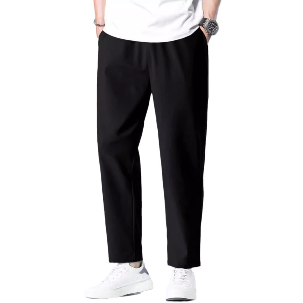 Herren elegante Relaxed-Fit Hose Aliams