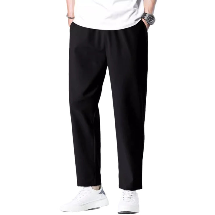 Herren elegante Relaxed-Fit Hose Aliams
