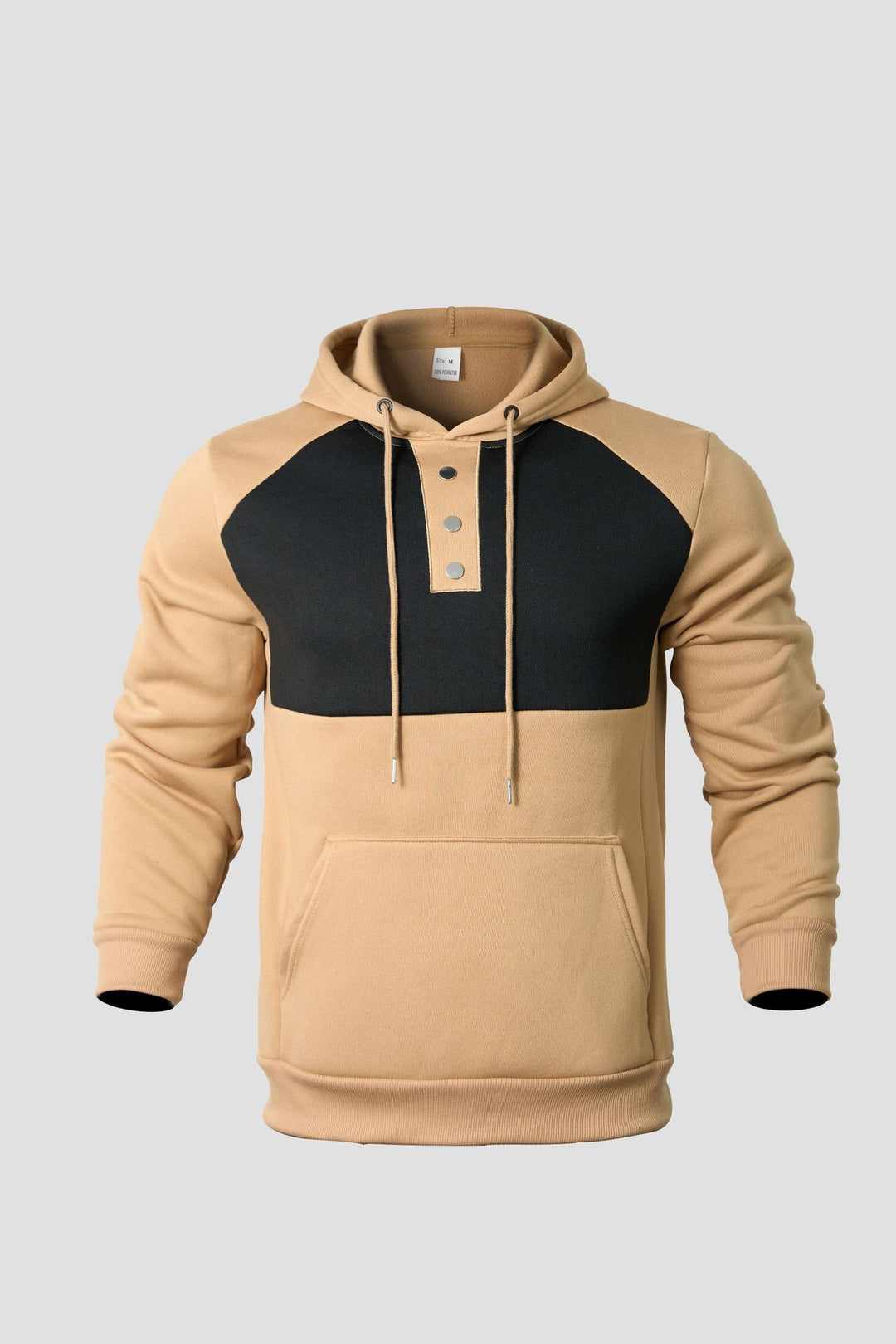 Herren Sportlicher Kapuzenpullover mit trendigem Zwei-Farben-Design Aliams