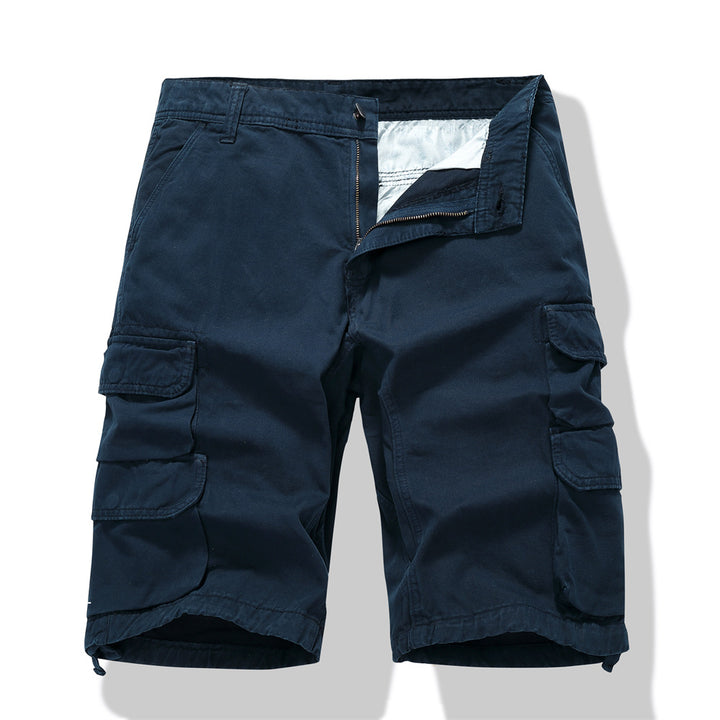 Herren cargo Shorts mit praktischen Seitentaschen und atmungsaktiver Baumwollmischung Aliams