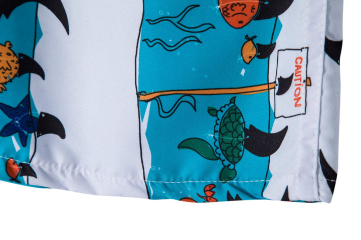 Herren Badeshorts mit exklusivem maritimem Design Aliams