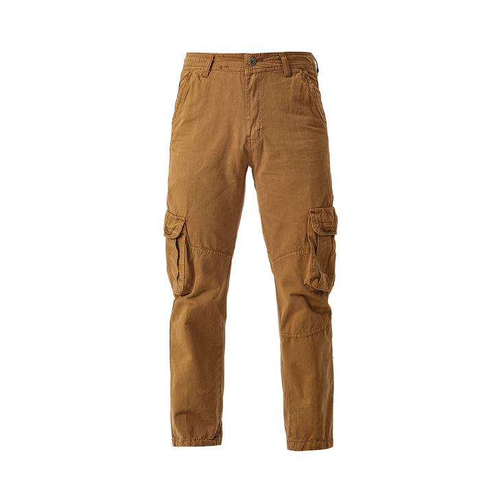 Herren Cargo-Hose mit vielseitigen Funktions-Taschen Aliams