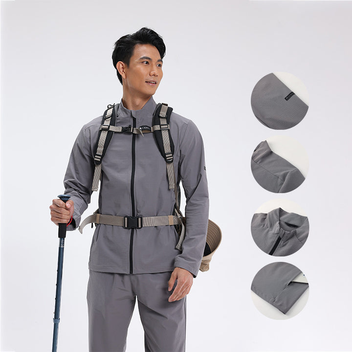 Herren multifunktionale Outdoor-Jacke Aliams