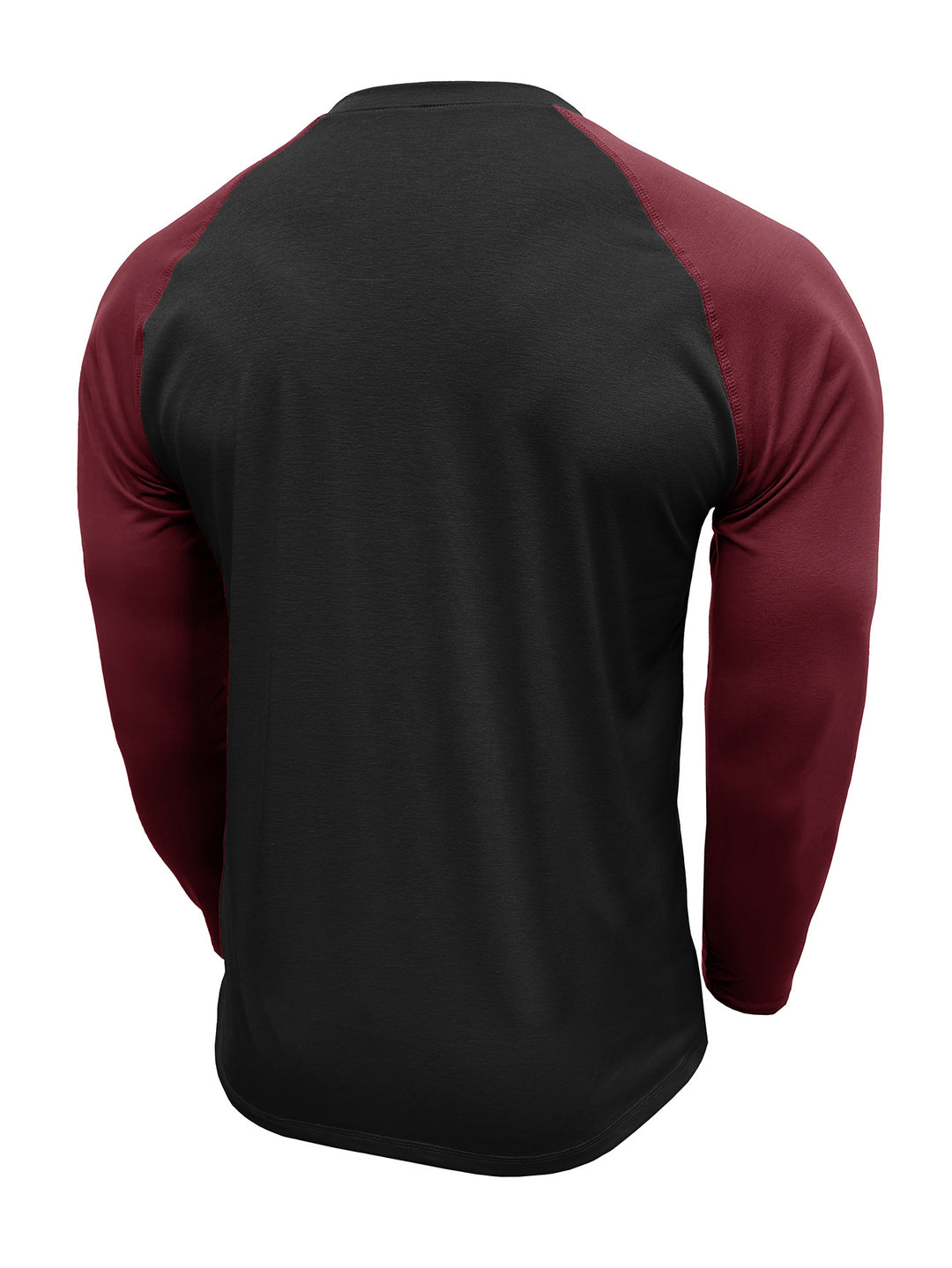 Herren Raglan Langarmshirt mit Kontrastärmeln Aliams