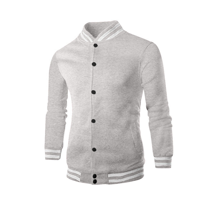 Herren Collegejacke mit elastischen Bündchen und hochwertiger Verarbeitung Aliams