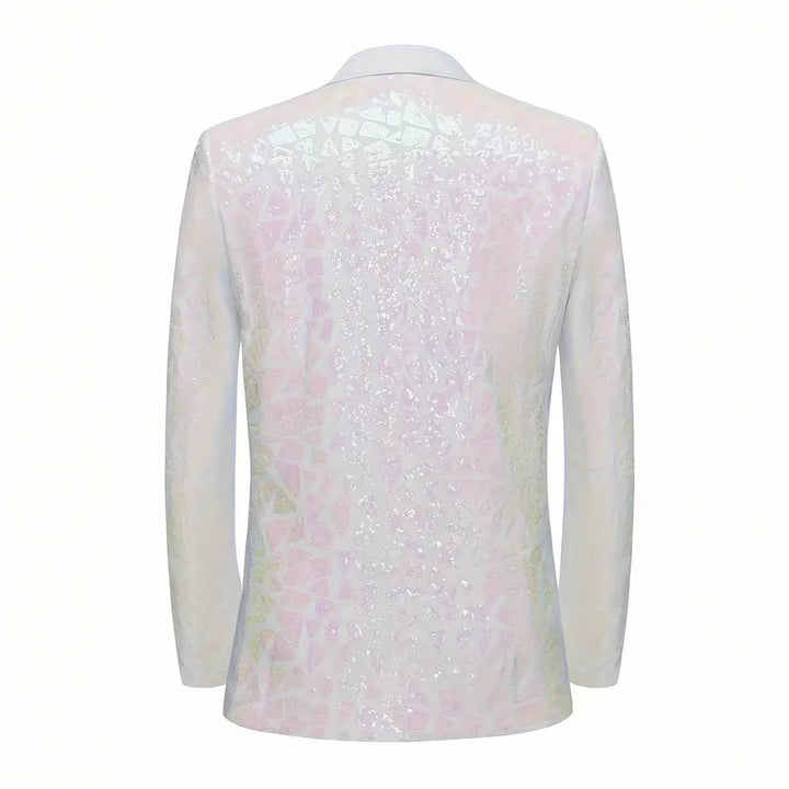Herren glamouröser Paillettenblazer Aliams