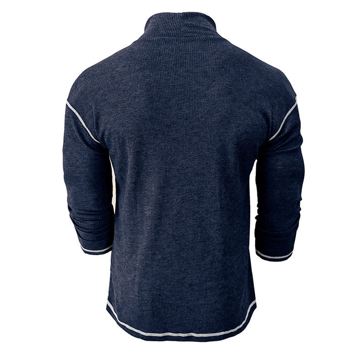 Herren Rollkragenpullover mit modernem Schnitt Aliams