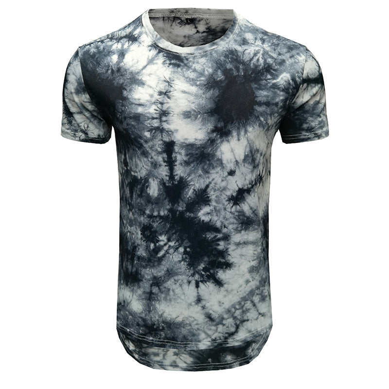 Herren T-Shirt mit trendiger Batik-Optik Aliams
