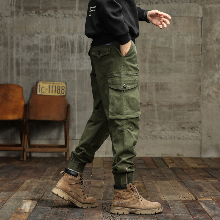 Herren Cargo-Hose mit atmungsaktiven Eigenschaften und multifunktionalen Taschen Aliams