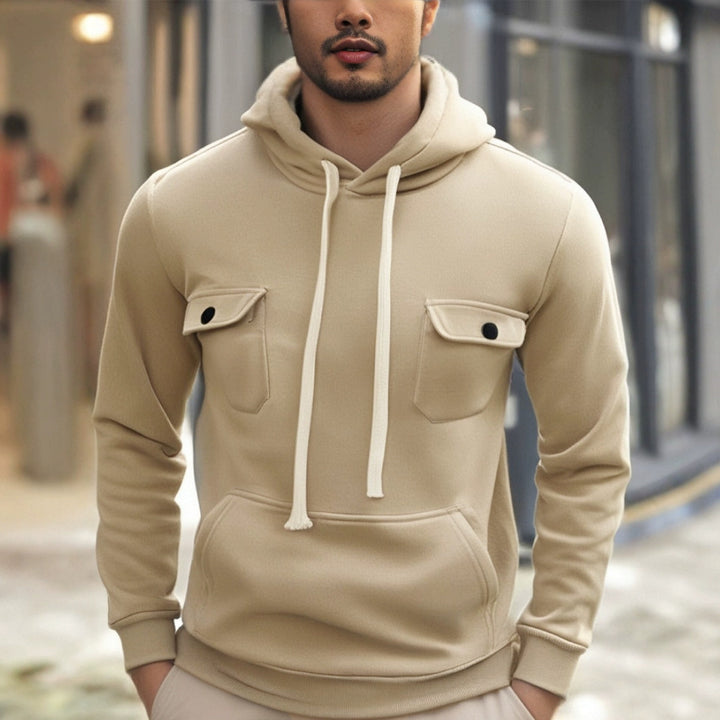 Herren Kapuzenpullover mit praktischen Taschen und modernem Design Aliams