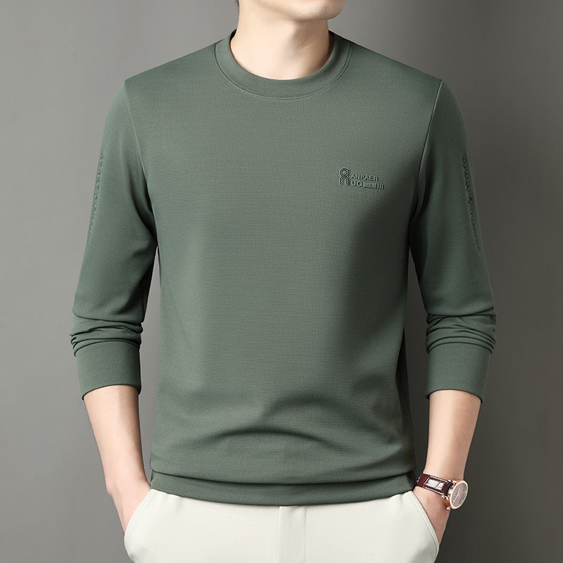 Herren Sport Sweatshirt mit strukturiertem Gewebe und modernem Rundhalsausschnitt Aliams