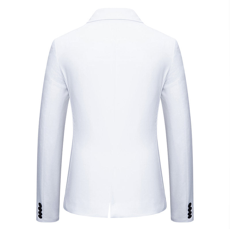 Herren Eleganter Blazer mit kontrastierenden Details Aliams