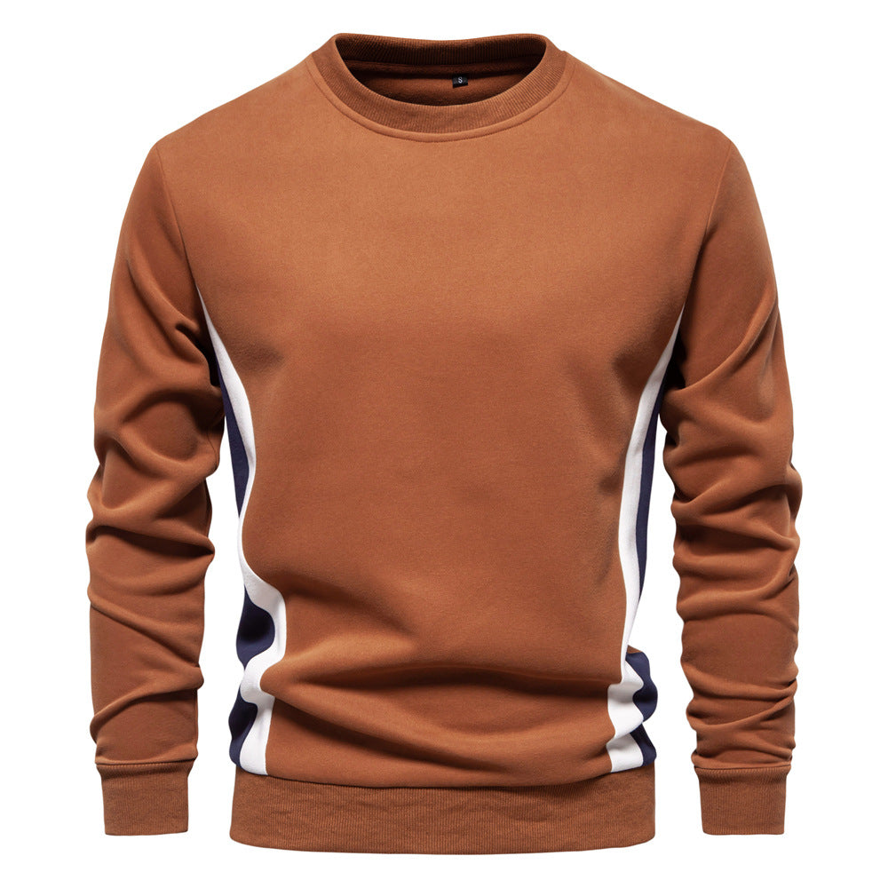 Herren Freizeit-Sweatshirt mit modernem Farbblockdesign Aliams