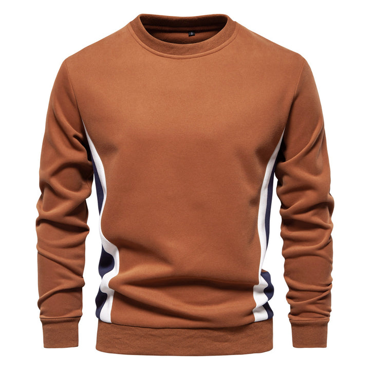 Herren Freizeit-Sweatshirt mit modernem Farbblockdesign Aliams