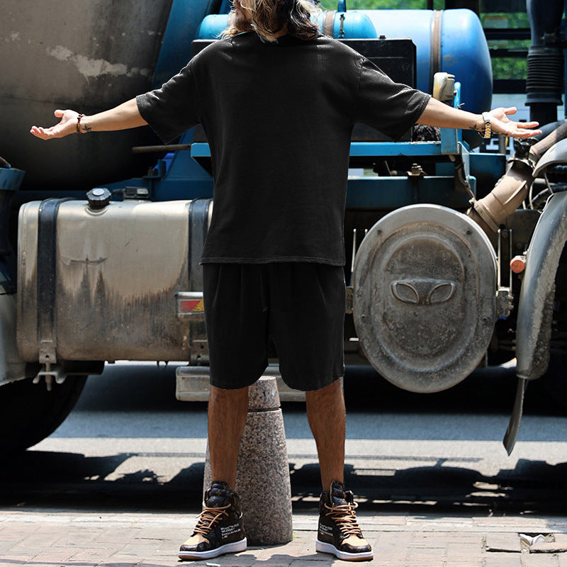 Herren entspannendes Freizeit-Set aus hochwertigem Baumwollmix Aliams