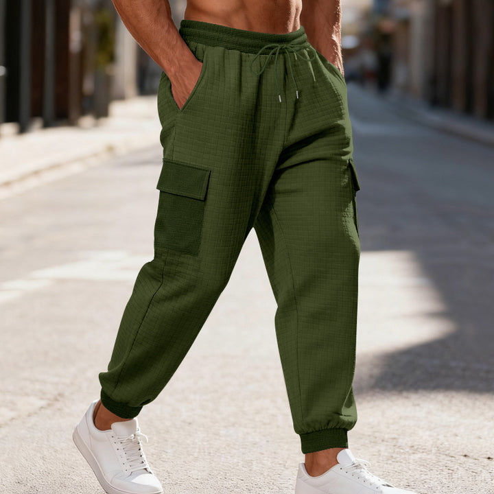 Herren Cargo-Hose mit elastischem Bund und praktischen Seitentaschen Aliams