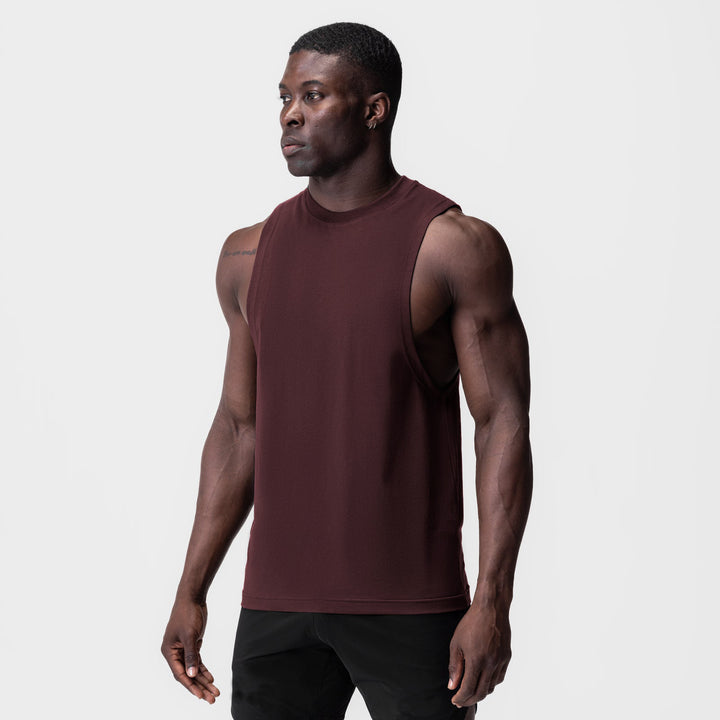 Herren Sportliches Muskelshirt mit weitem Armloch Aliams
