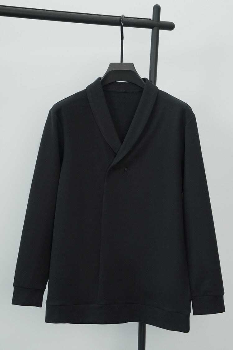 Herren Freizeitjacke mit modernem Schalkragen und praktischen Knöpfen Aliams