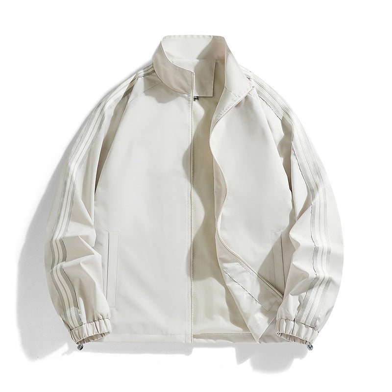 Herren sportliche Trainingsjacke mit atmungsaktiven Einsätzen Aliams