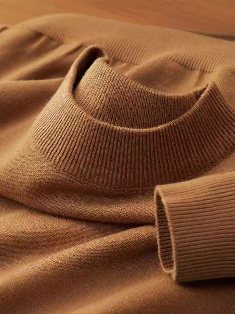 Herren Rollkragenpullover aus hochwertiger Baumwolle Aliams