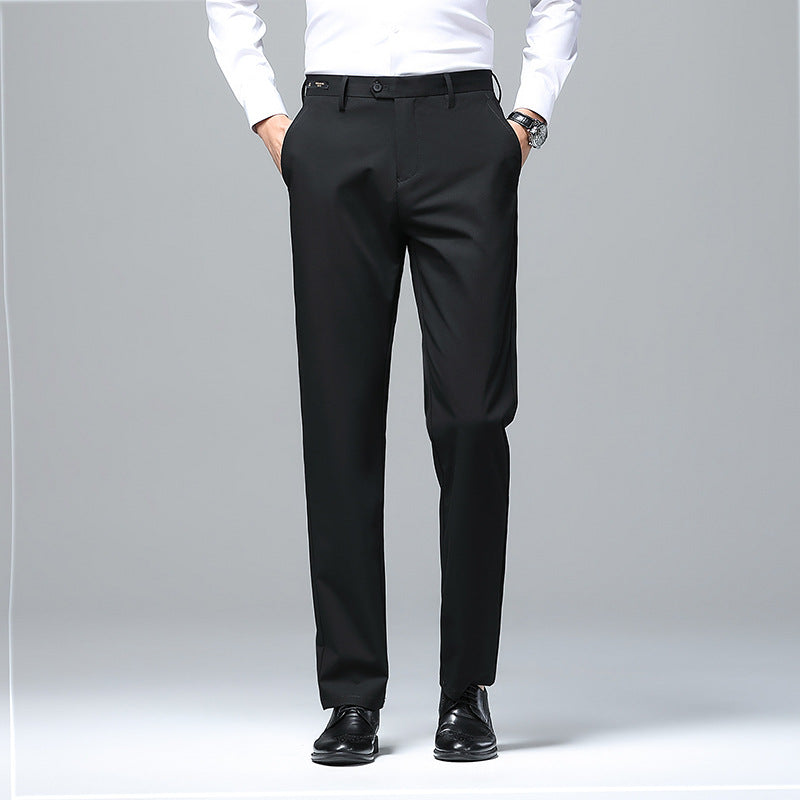 Herren elegante Business-Hose mit feiner Struktur Aliams