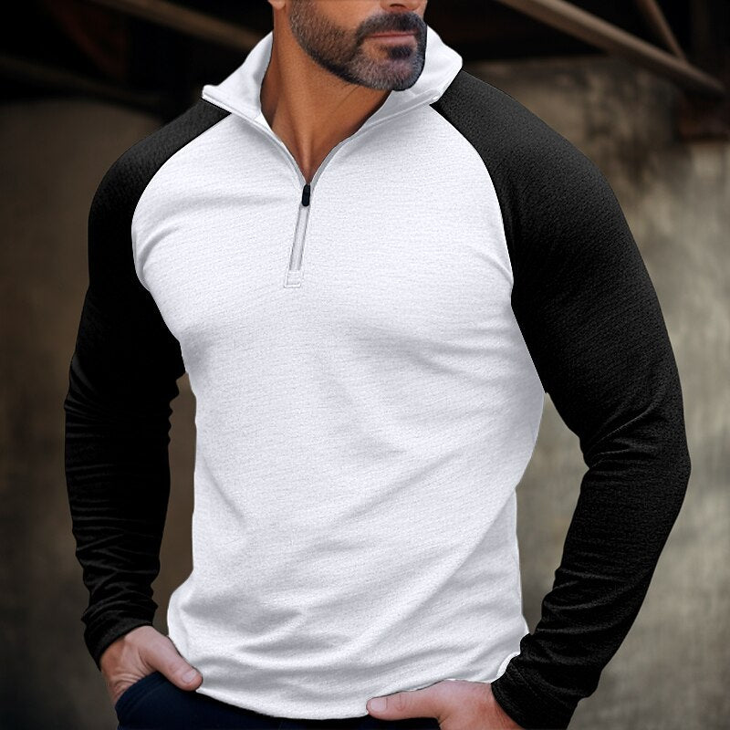 Herren Sportlicher Zip-Hoodie Aliams