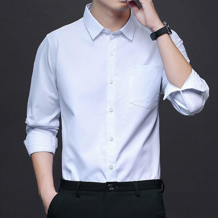 Herren elegantes Businesshemd mit atmungsaktiven Eigenschaften Aliams