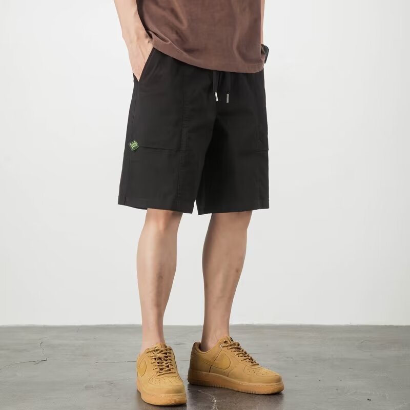 Herren Cargo-Shorts mit vielseitigen Taschen und elastischem Bund Aliams
