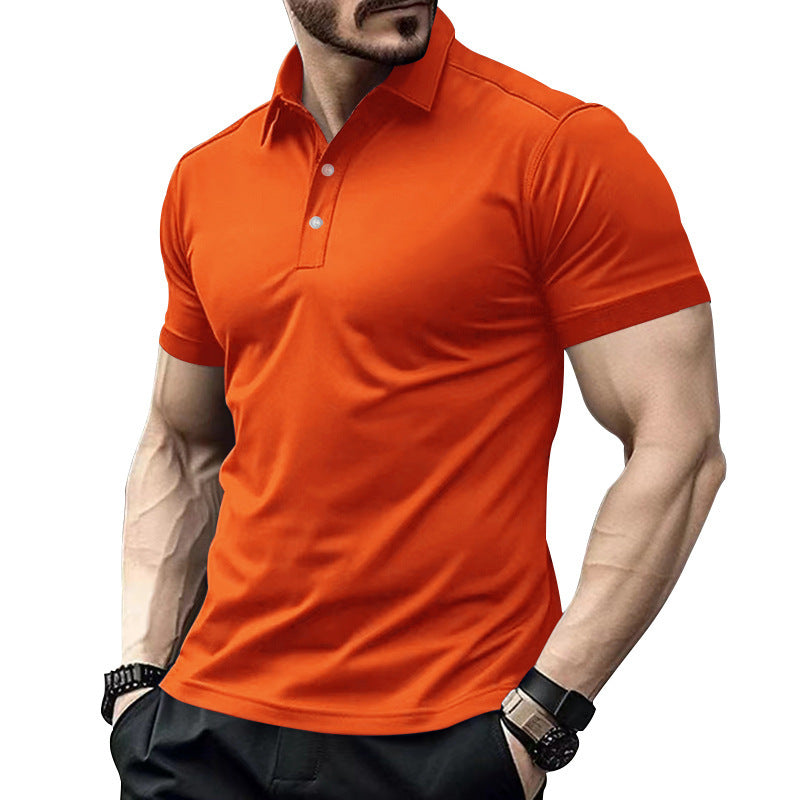 Herren Hochwertiges Kurzarm Poloshirt mit atmungsaktiver Technologie und modernem Schnitt Aliams