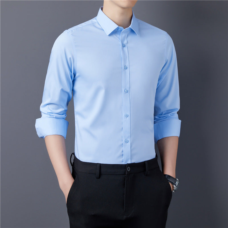 Herren Elegantes Langarmhemd Aliams