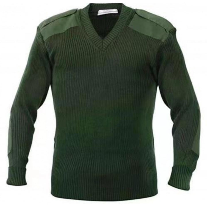 Herren strukturiertes Strickoberteil mit Schulterdetails Aliams