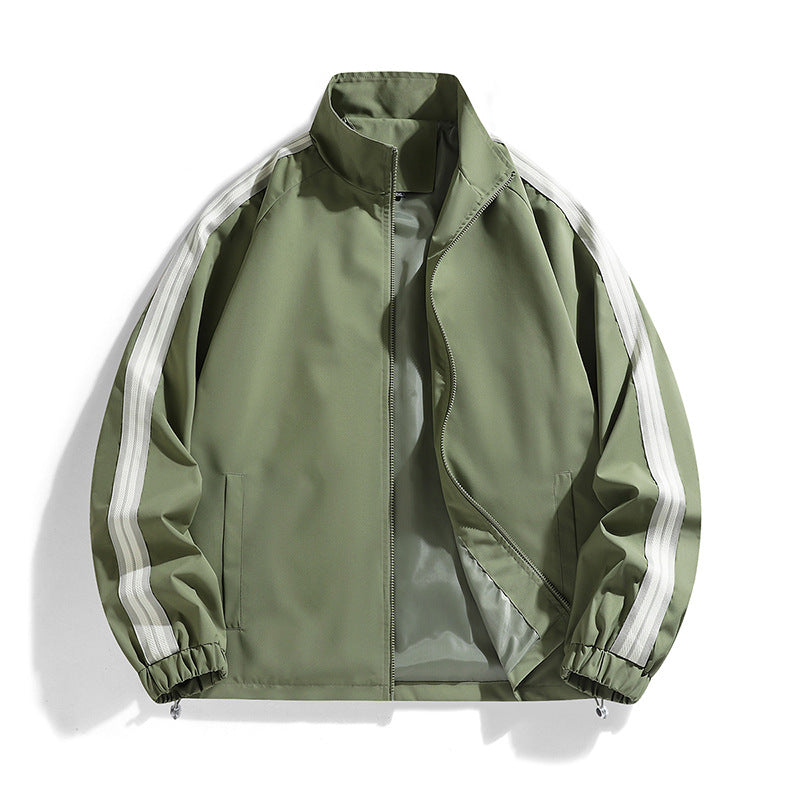 Herren sportliche Trainingsjacke mit atmungsaktiven Einsätzen Aliams