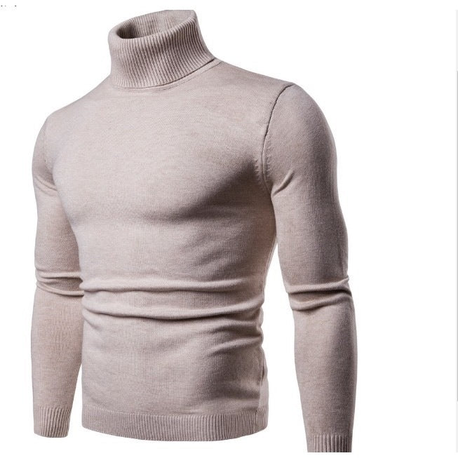Herren Rollkragenpullover aus feiner Merinowolle Aliams