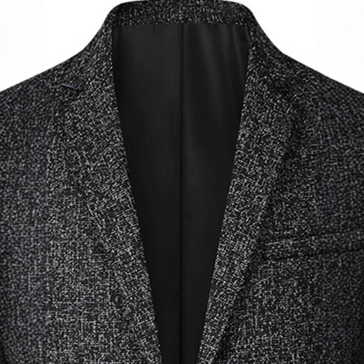Herren eleganter strukturierter Anzugblazer Aliams