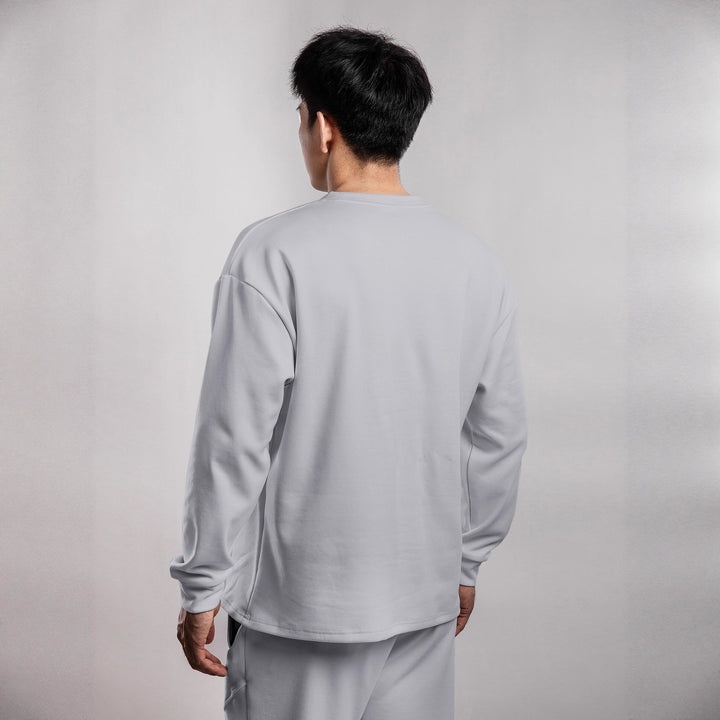 Herren Freizeit Langarmshirt mit weichem Griff und lässigem Schnitt Aliams