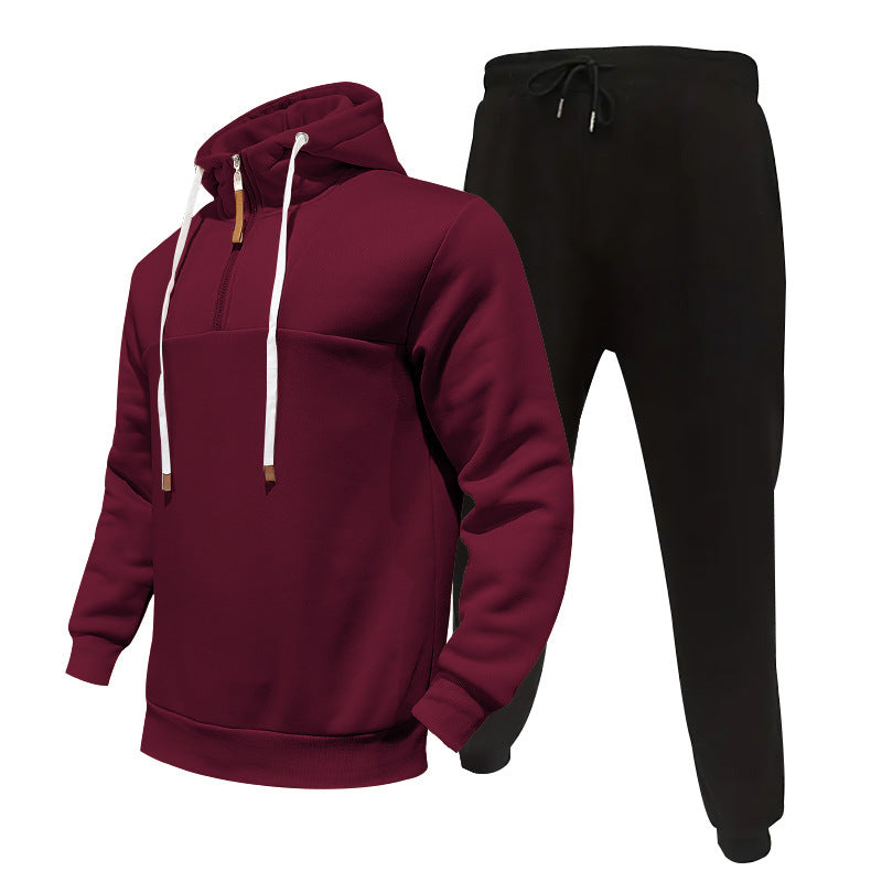 Herren Hoodie und Cargo Jogginghose Set Aliams
