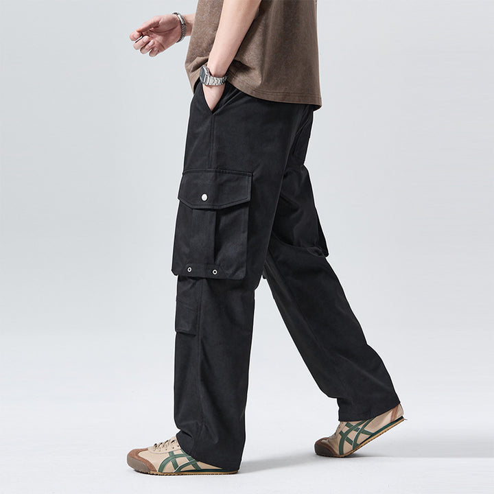 Herren Cargo-Hose mit multifunktionalen Taschen und lässigem Schnitt Aliams