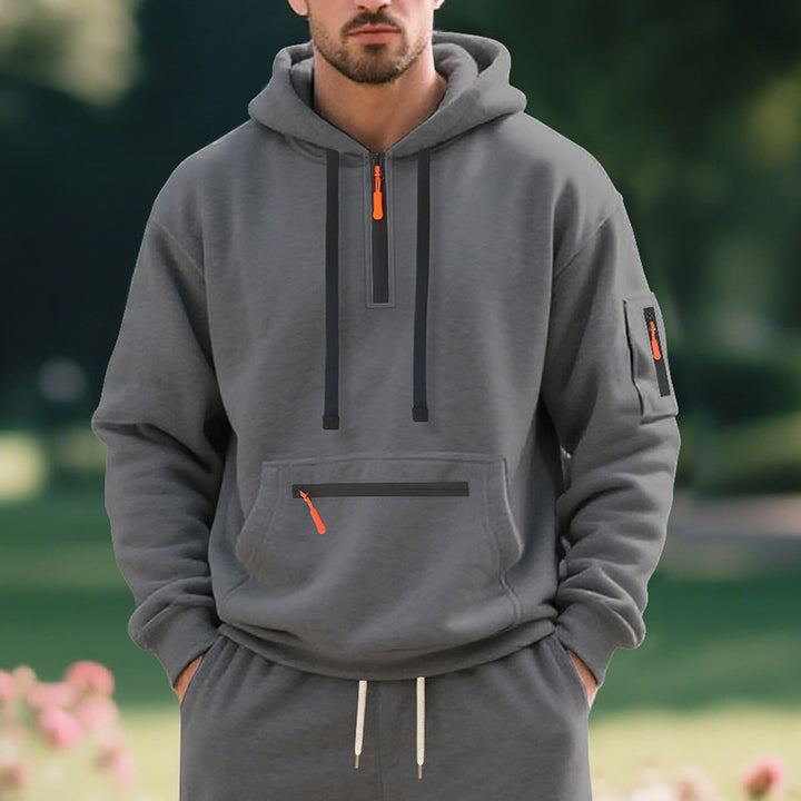 Herren Urbaner Multifunktions Kapuzenpullover Aliams