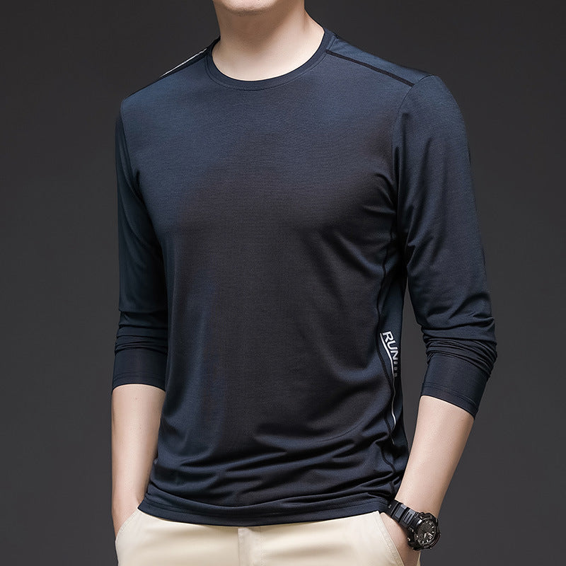 Herren Atmungsaktives Langarm-Funktionsshirt Aliams