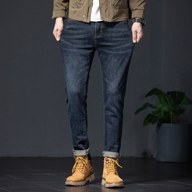 Herren Slim Fit Jeanshose mit hohem Tragekomfort und modischem Look Aliams