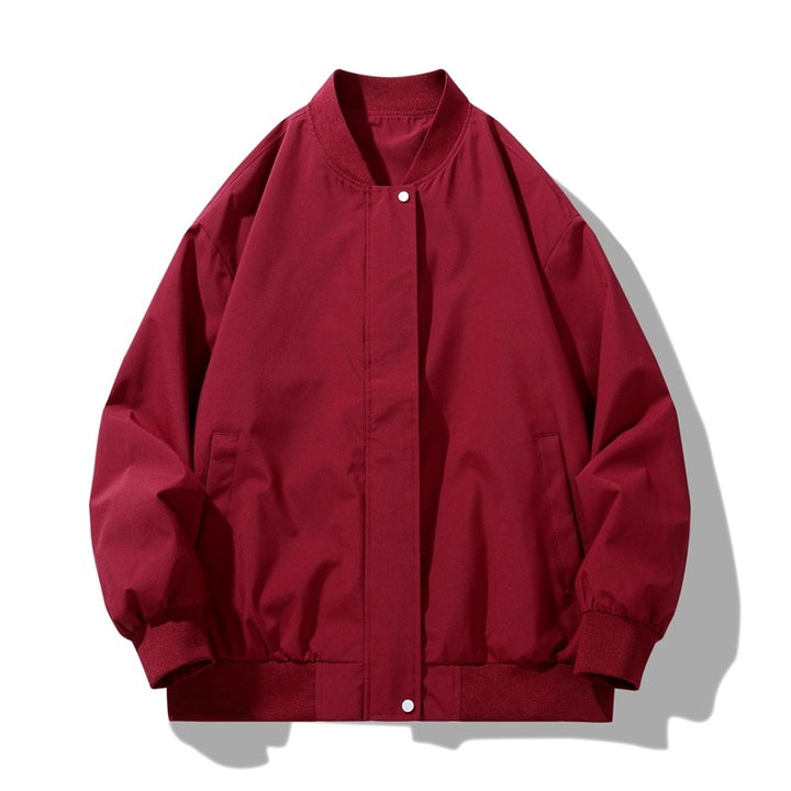 Herren sportliche Übergangsjacke mit hohem Kragen und praktischen Seitentaschen Aliams