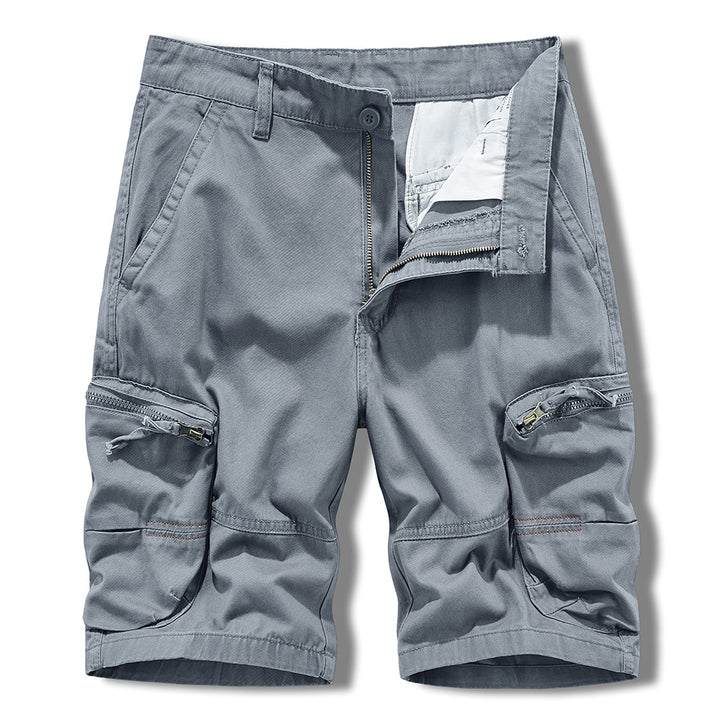 Herren Cargoshorts mit multifunktionalen Taschen und strapazierfähigem Material Aliams
