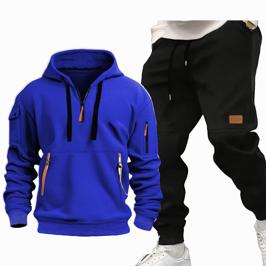 Herren Funktions-Hoodie und Jogginghose Set Aliams