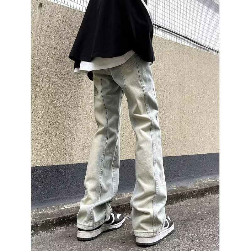 Herren weite Street-Style Jeans mit einzigartigem Design Aliams