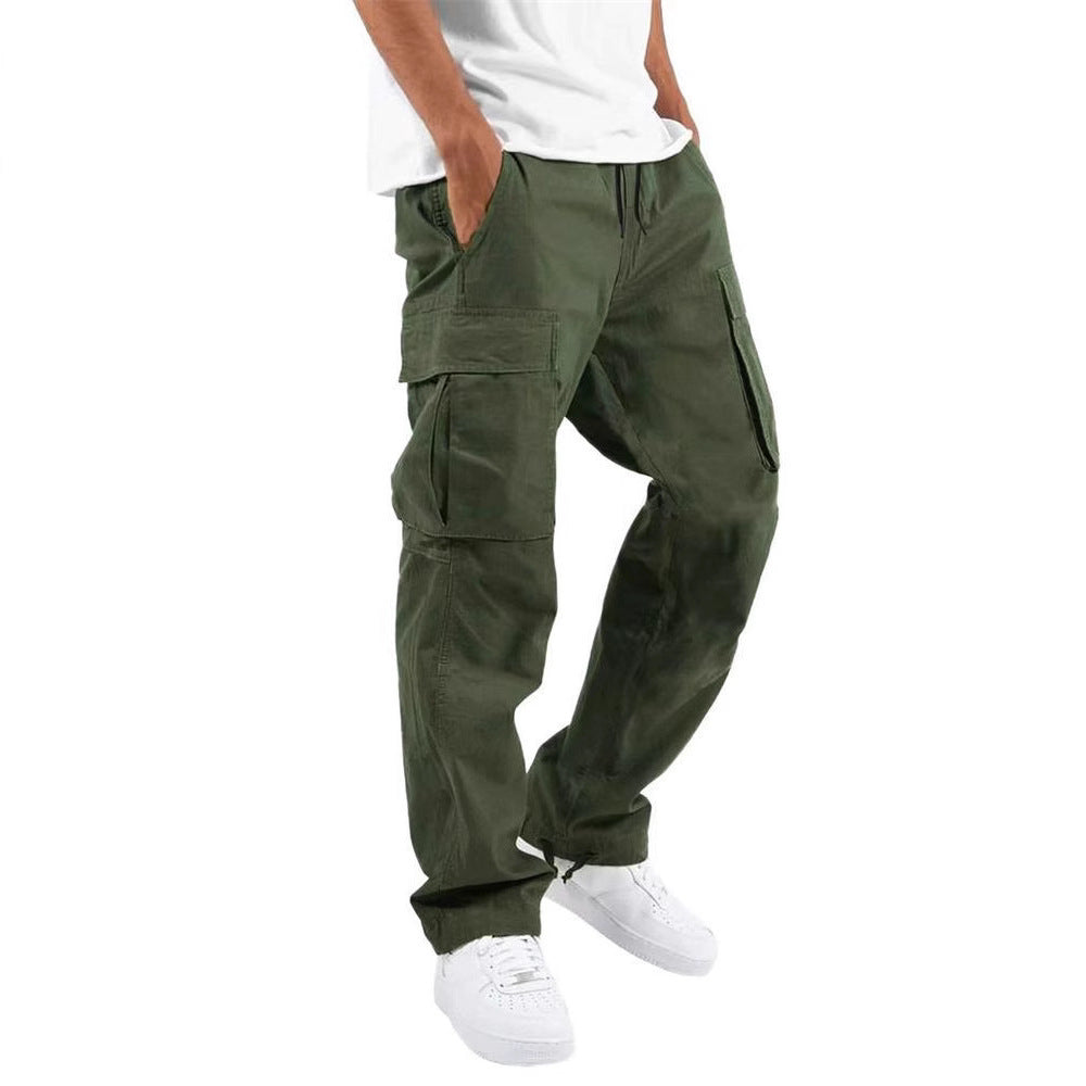 Herren robuste Multi-Taschen Cargohose Aliams