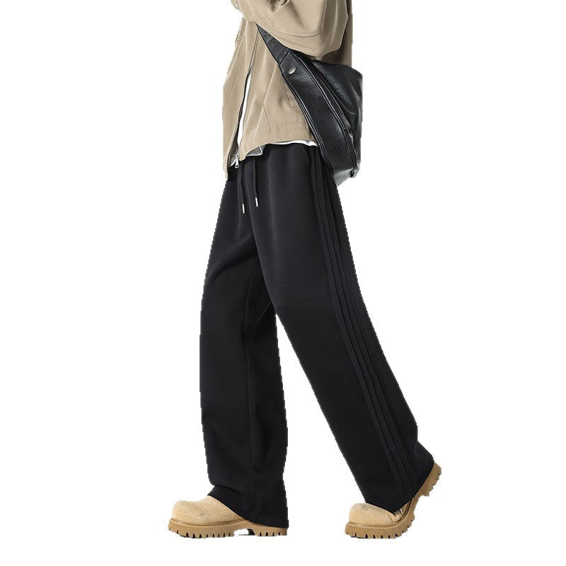 Herren Bequeme und lässige Freizeithosen mit weitem Schnitt Aliams