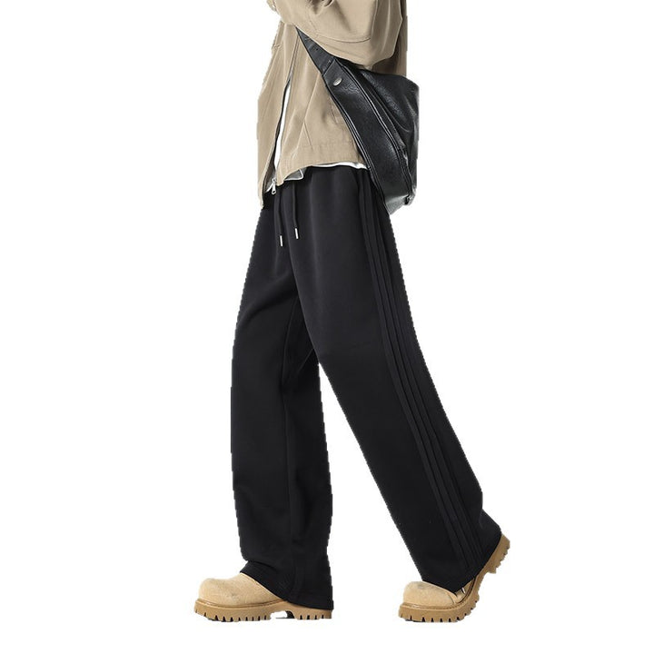 Herren Bequeme und lässige Freizeithosen mit weitem Schnitt Aliams