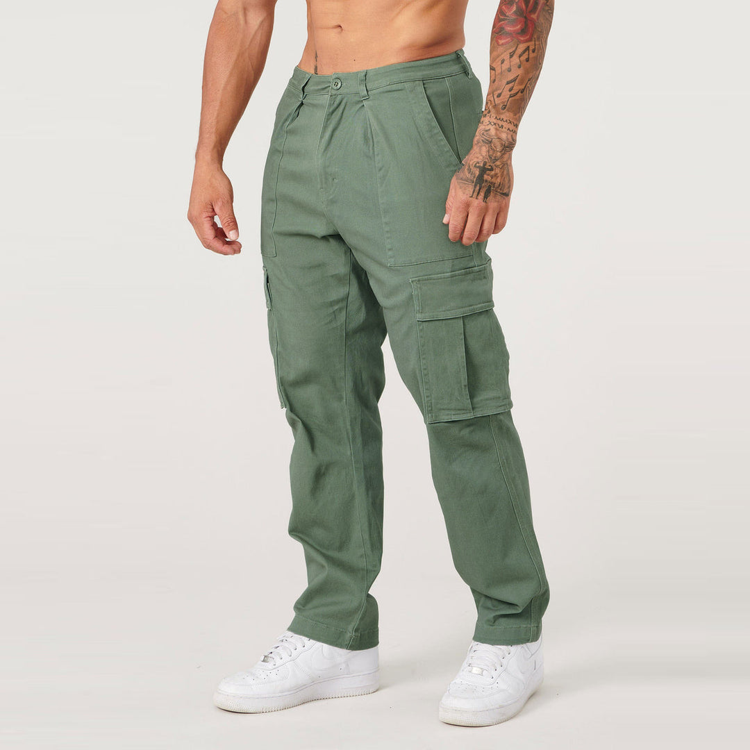 Herren Cargo-Hose mit zahlreichen praktischen Taschen Aliams