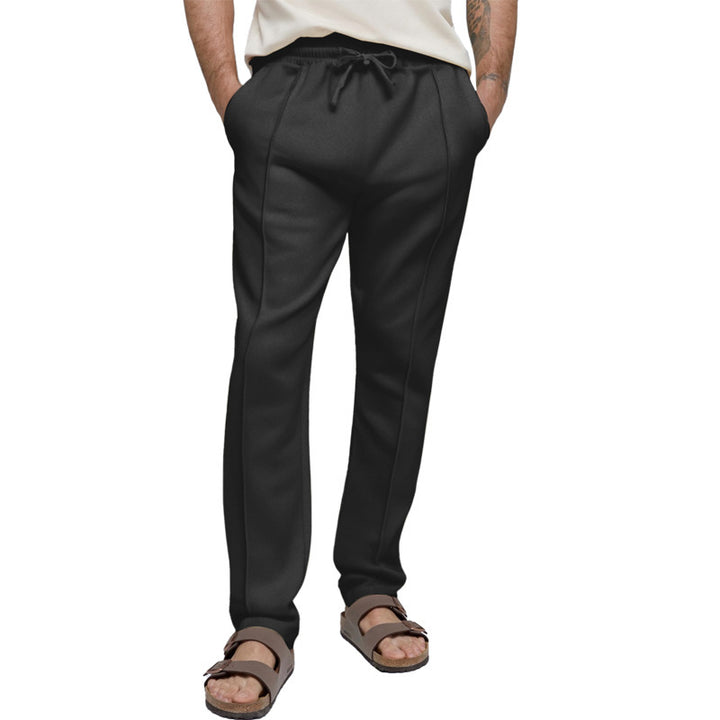 Herren Sportliche Jogginghose mit elastischem Bund und Seitentaschen Aliams